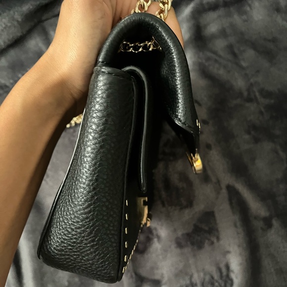 Sandro Yza Black Pebble Leather bag - Picture 8 of 11